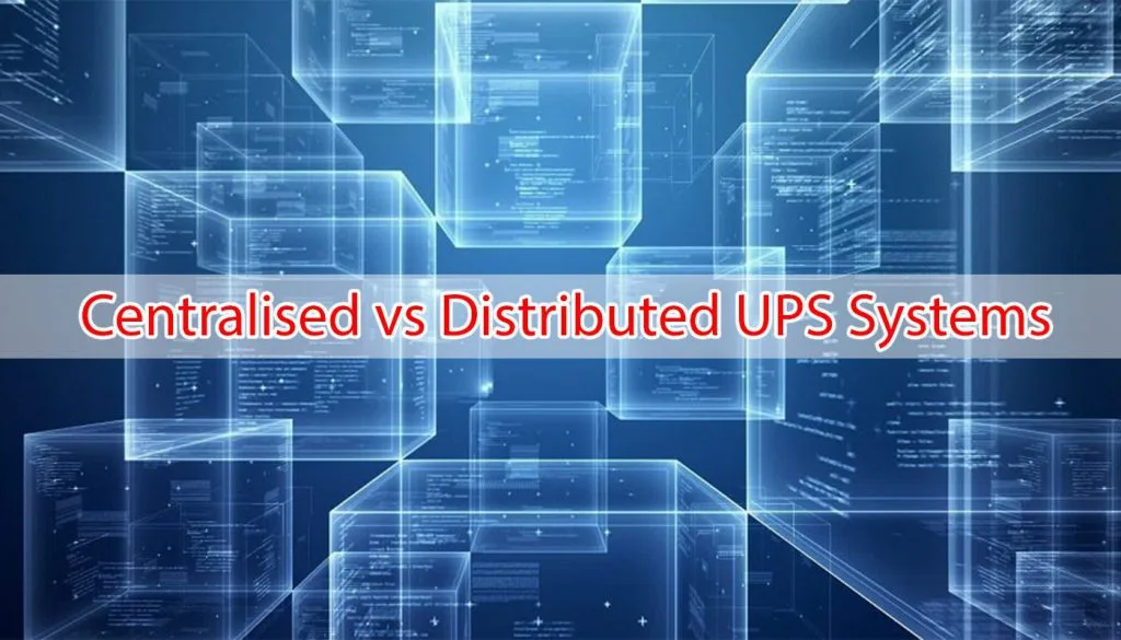 تفاوت یو پی اس در سیستم UPS توزیع شده با متمرکز