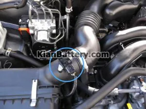 علت روشن شدن چراغ چک ماشین و نحوه رفع آن 6 ایراد در سنسور هوا دلیل روشن شدن چراغ چک
