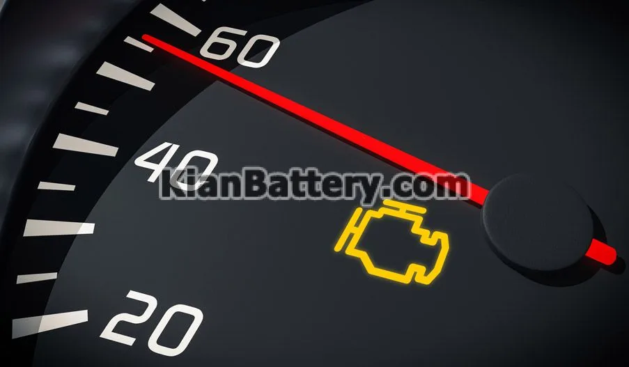 علت روشن شدن چراغ چک ماشین و نحوه رفع آن