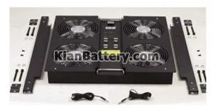 سینی رک حاوی فن های خنک کننده