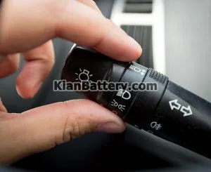 آشنایی با چراغ مه شکن خودرو 6 نحوه روشن كردن چراغ ماشين پراید