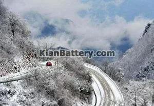 آموزش رانندگی در برف و نکات ایمنی خودرو در زمستان 6 زودتر از همیشه شروع به توقف نمایید.