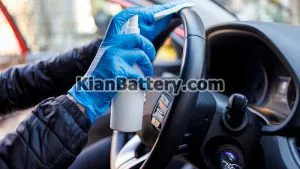 ضدعفونی اتومبیل شخصی در ایام کرونا