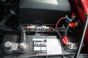  نحوه برق گرفتن از باتری ماشین