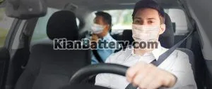 برای پیشگیری از شیع کرونا در خودرو از ماشک استفاده کنید!