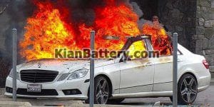 car fire 1 300x150 راهنمای کامل پیشگیری، علت و کنترل ایمن آتش سوزی خودرو