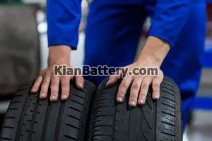 دلایل گیج زدن فرمان و کشیدن ماشین به طرفین 14 دقت کنید که همیشه باد لاستیک ها تنظیم باشد
