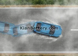 دلایل و نشانه های خرابی ترمز ABS 6 لیز خوردن خودرو از علائم خرابی سنسور ABS