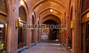 راهنمای سفر به استان قزوین 22 بازار سعدالسلطنه قزوین با معماری جالب
