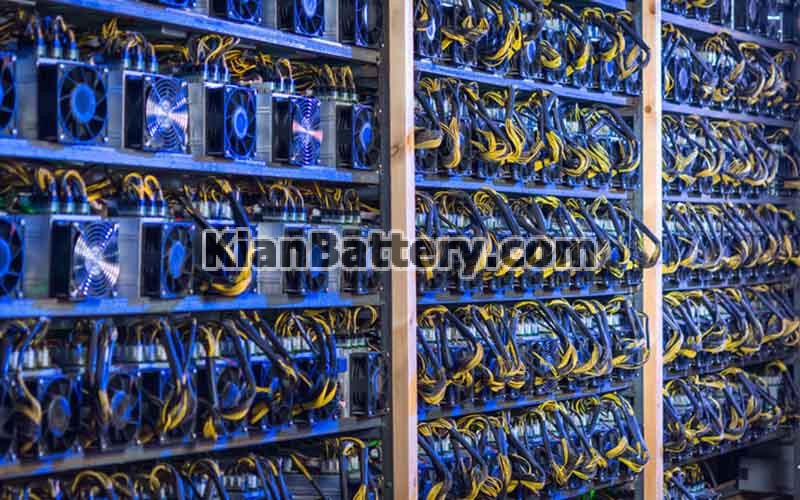 Crypto Mining Farm مصرف برق استخراج بیت کوین و ارز دیجیتال