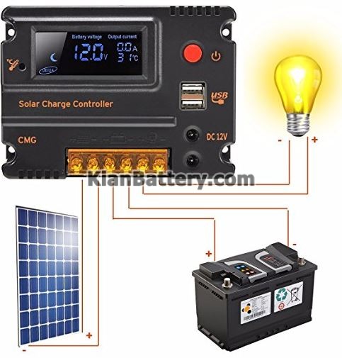 شارژ کنترلر خورشیدی چیست؟