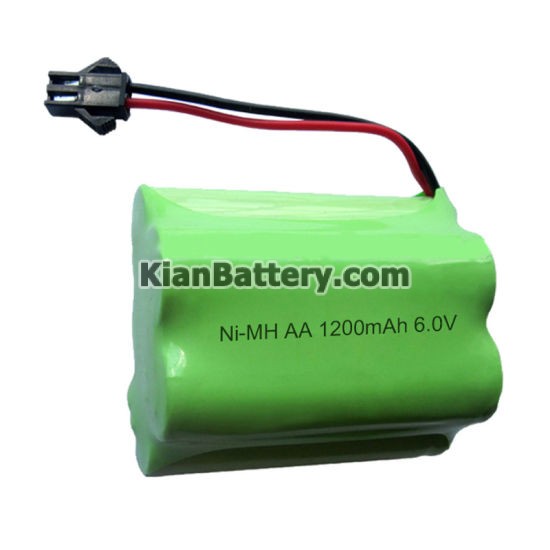 باتری نیکل متال هیبرید فلز و همه چیز درباره آن AA 1200mAh 6V Rechargeable NiMH Battery Pack for Street Light باتری نیکل متال هیبرید فلز و همه چیز درباره آن