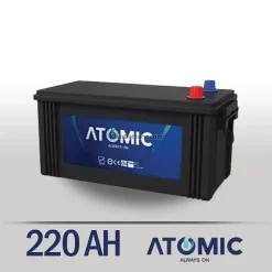 باتری اتمیک- 220 آمپر- قالب TRUCK