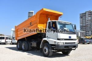 truck dump truck BMC 2 300x200 باتری کمپرسی جفت محور BMC