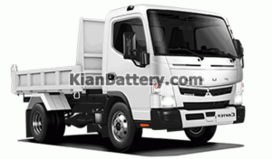 باتری کامیونت فوسو 5.6 تن