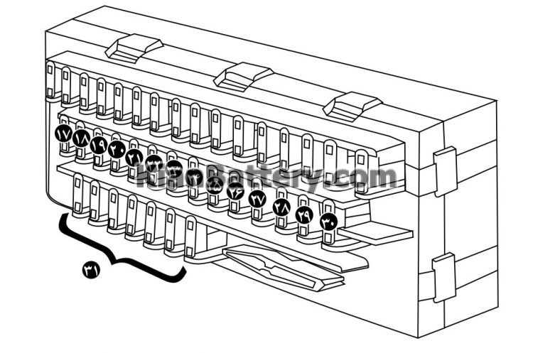 1 14 راهنمای جعبه فیوز وانت آریسان