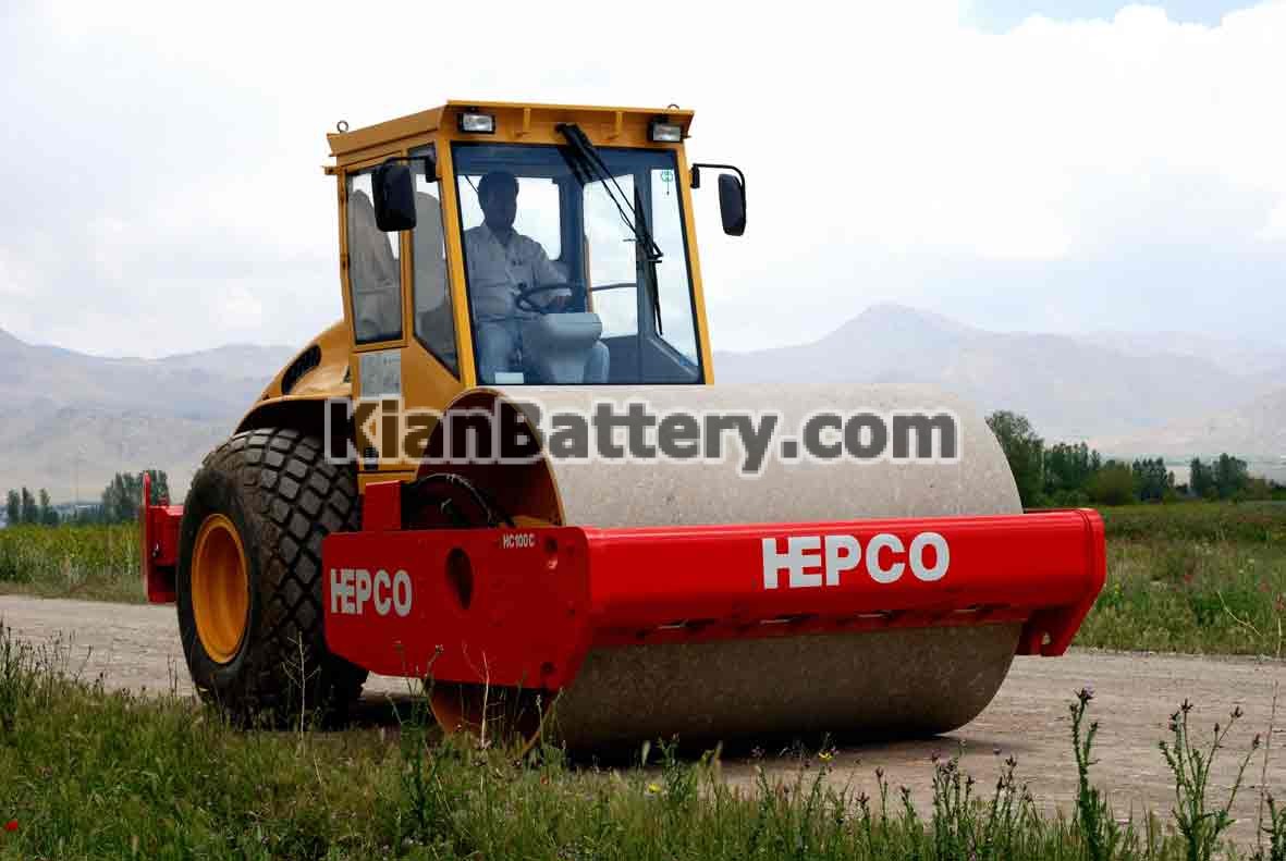 باتری غلطک ویبره صاف HCD100C هپکو | خرید باتری ماشین با ارسال شبانه ...