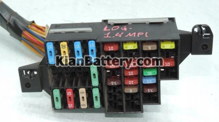 tondar 90 fuse box 1 راهنمای جامع جعبه فیوز تندر 90