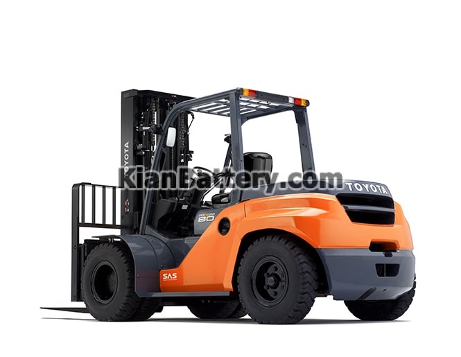 باتری لیفتراک Toyota 1KD دیزلی 6 Toyota 1KD دیزلی 1