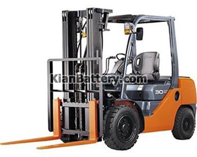باتری لیفتراک Toyota 1KD دیزلی 4 Toyota 1KD دیزلی 3