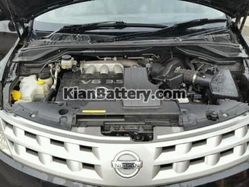 nissan murano z50 vq35 de engine 3.5 v6 2004 2008 1453 p نقد و بررسی نیسان مورانو  2008 و 2009