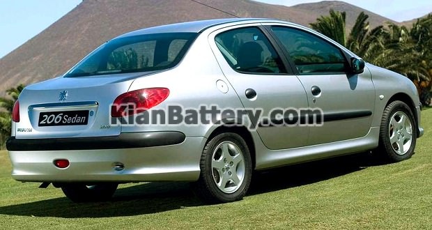 peugeot 206 sd  بررسی پژو 206 صندوقدار | مزایا و معایب 206 SD اس دی v8