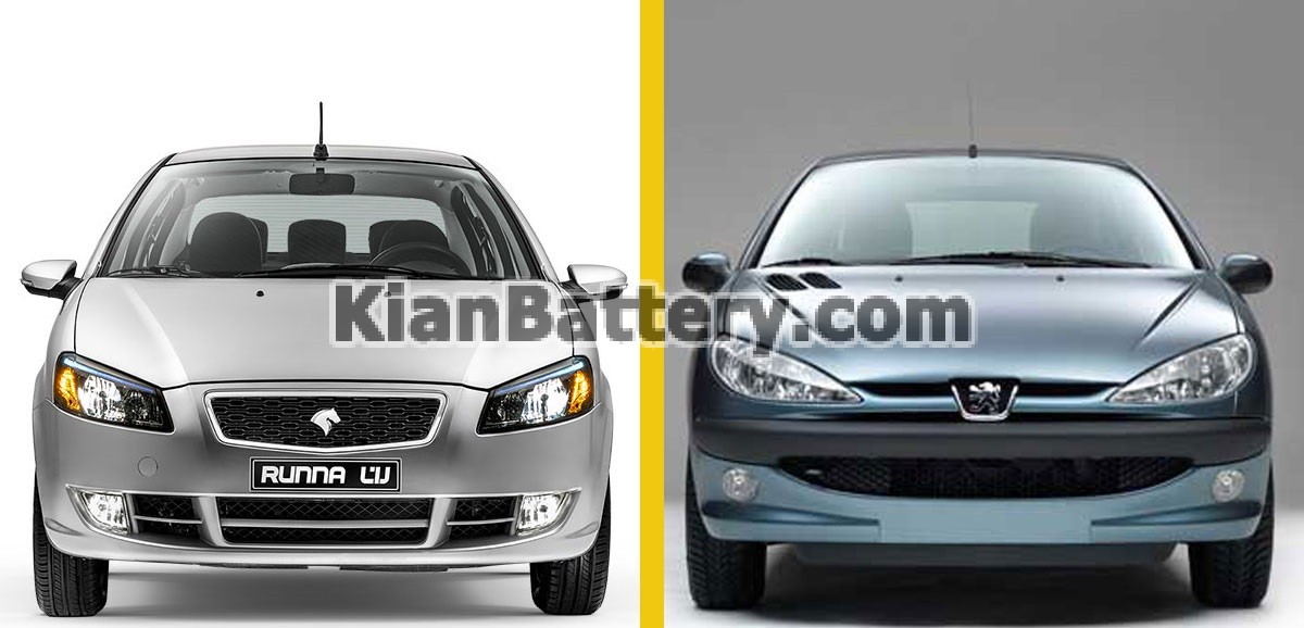 IKCO Runna Plus VS Peugeot 206 sd