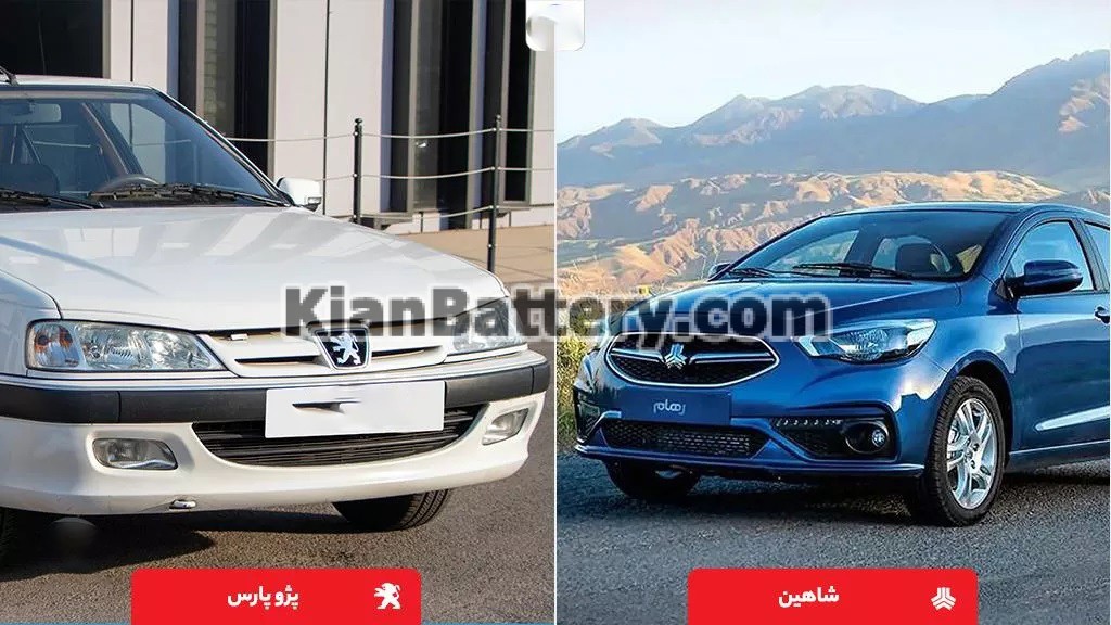 کلی شاهین و پژو پارس