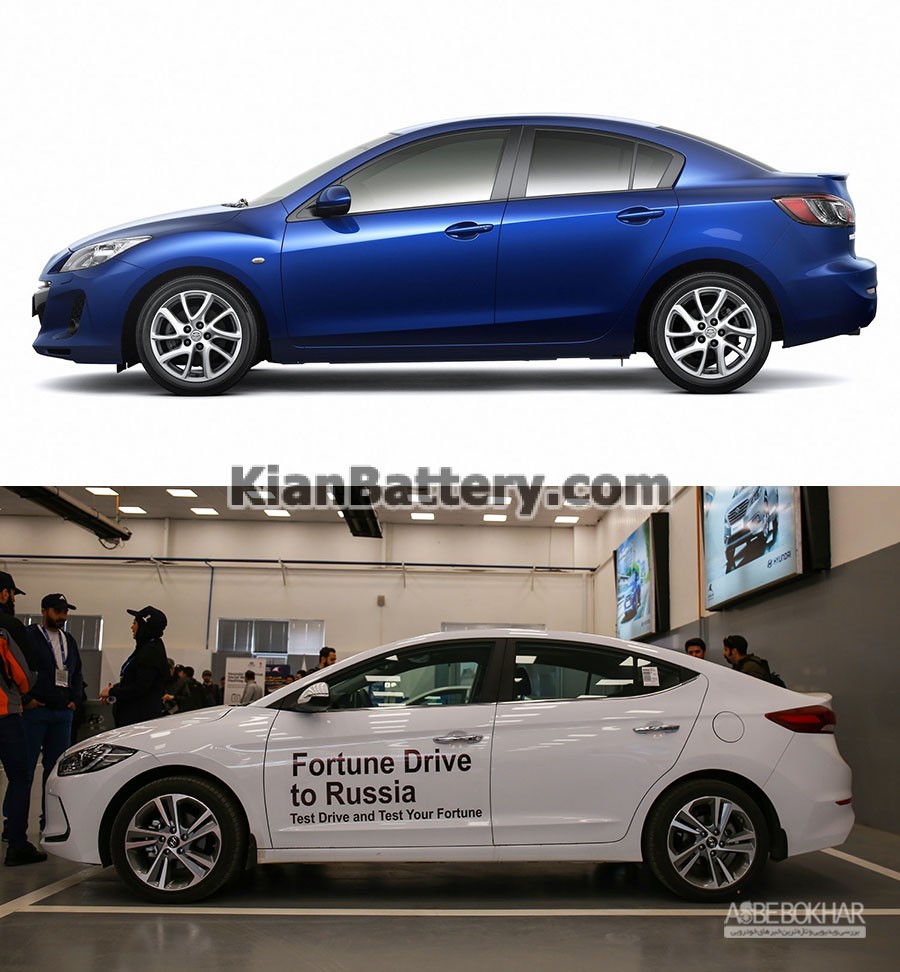 mazda3 and elantra