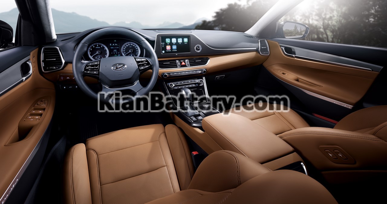 2017 Hyundai Grandeur Hyundai Azera interior مقایسه هیوندای آزرا و تویوتا آریون