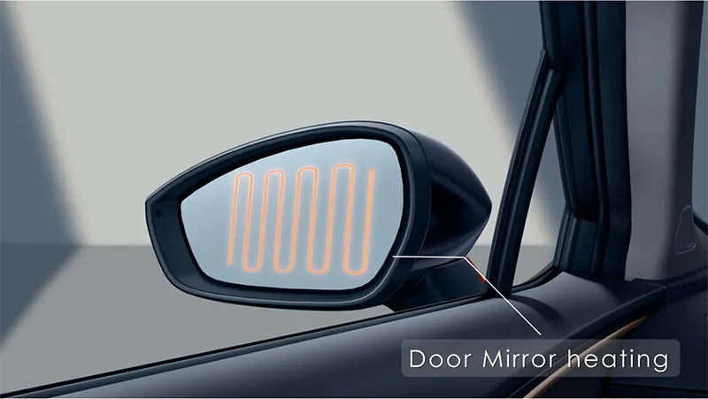 chery omoda 5 Door Mirror heating