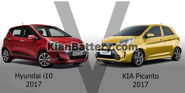 مقایسه پیکانتو هیوندای I10