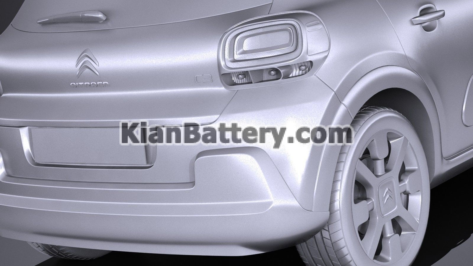 citroen c3 2017 3d model max obj 3ds fbx c4d lwo lw lws 10