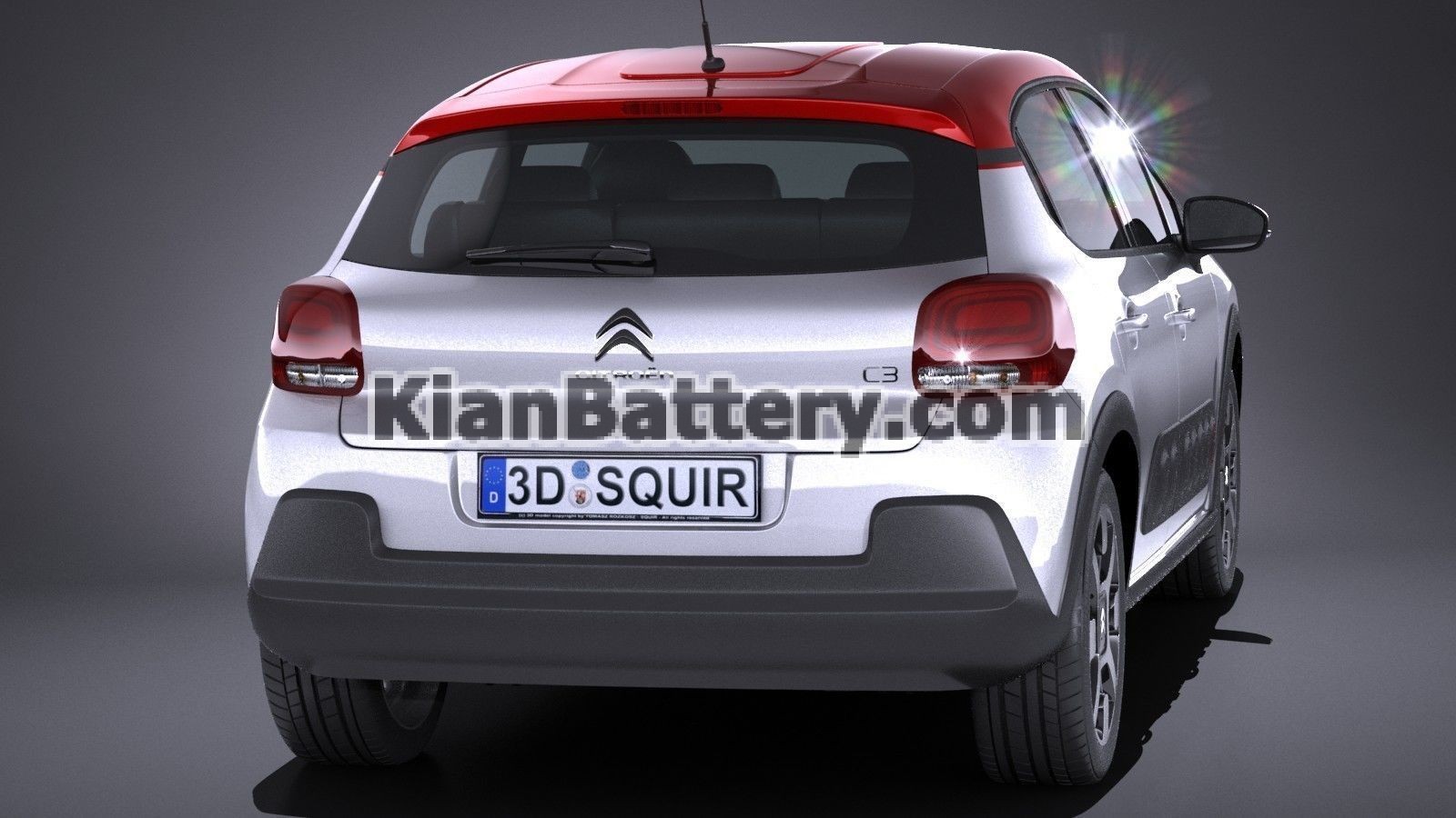 citroen c3 2017 3d model max obj 3ds fbx c4d lwo lw lws 4 1