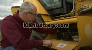 جای باتری لودر کاترپیلار