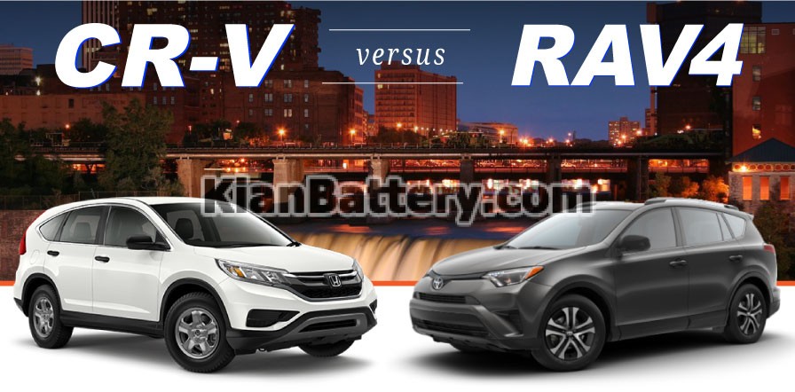مقایسه هوندا CRV و تویوتا RAV4