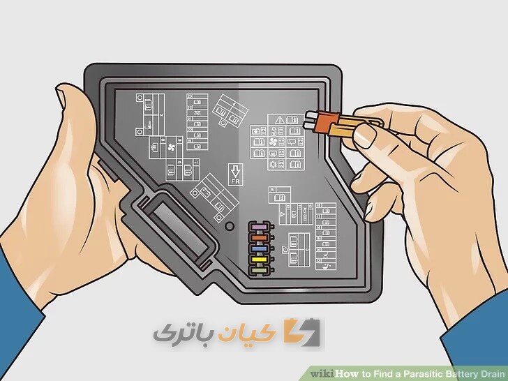 Find a Parasitic Battery Drain Step 10 برق دزدی ماشین و روش های برطرف کردن آن