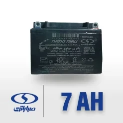 باتری 7 آمپر موتور سیکلت صبا باتری
