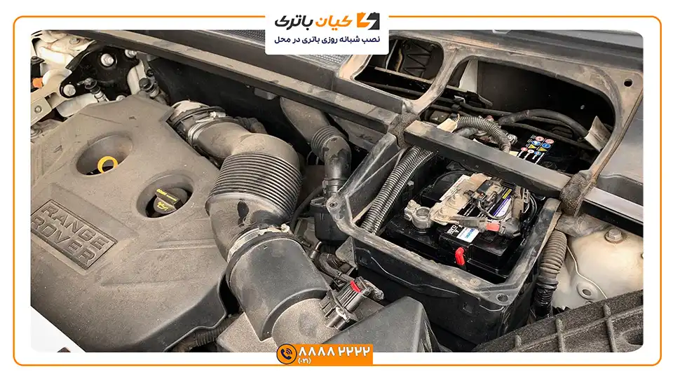 محل باتری لندرور ایوک