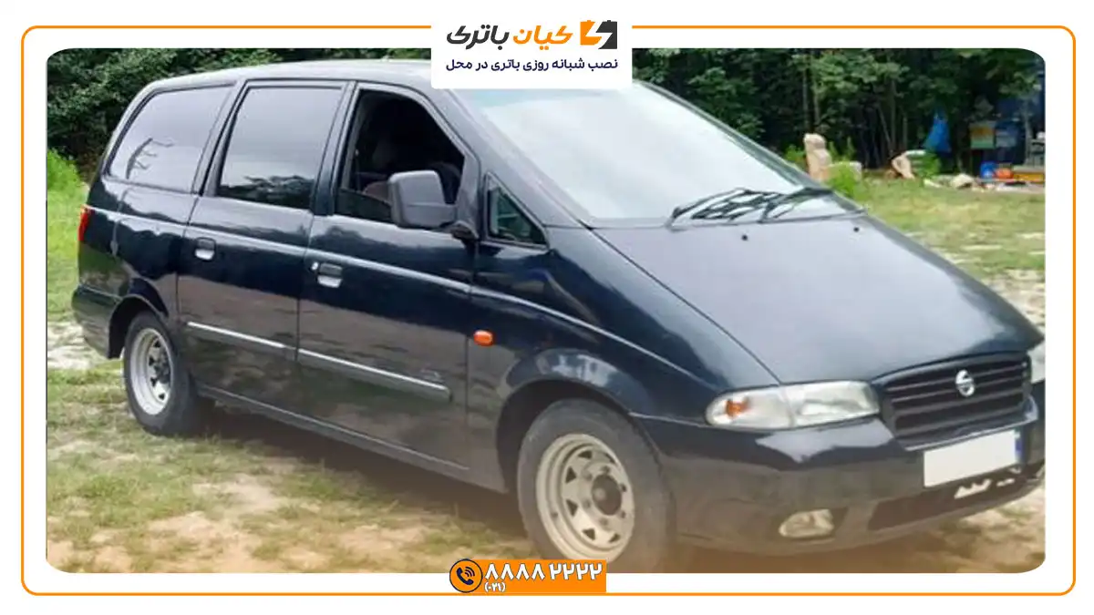 باتری مناسب خودروهای سایپا 56 ون کاروان