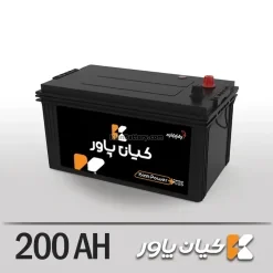 باتری کیان پاور- 200 آمپر- قالب TRUCK