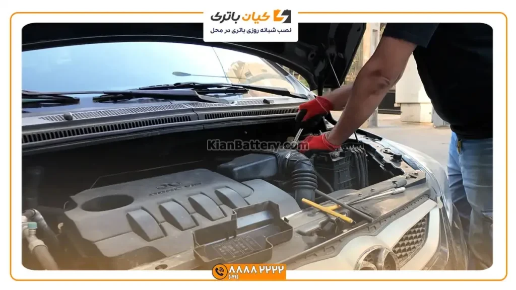و تعویض باتری بر روی بایک سابرینا