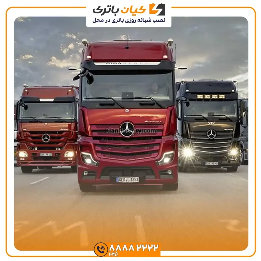 باتری کامیون آکسور 24 آکسور 3