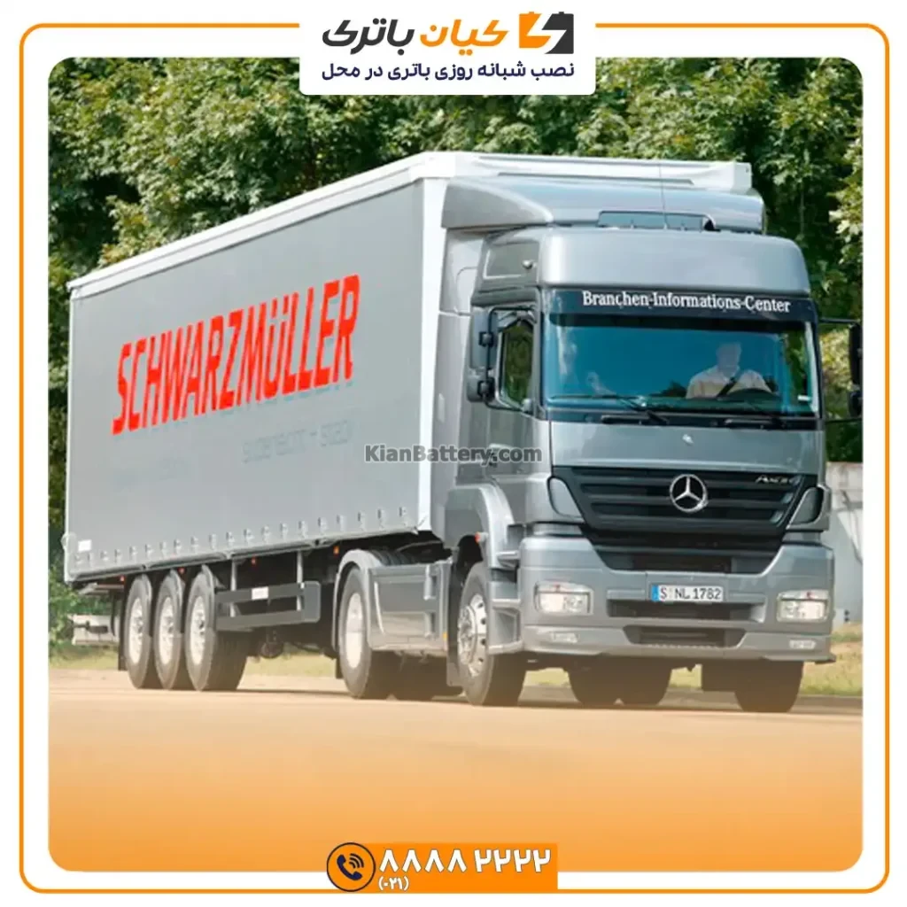 باتری کامیون آکسور 21 آکسور 6