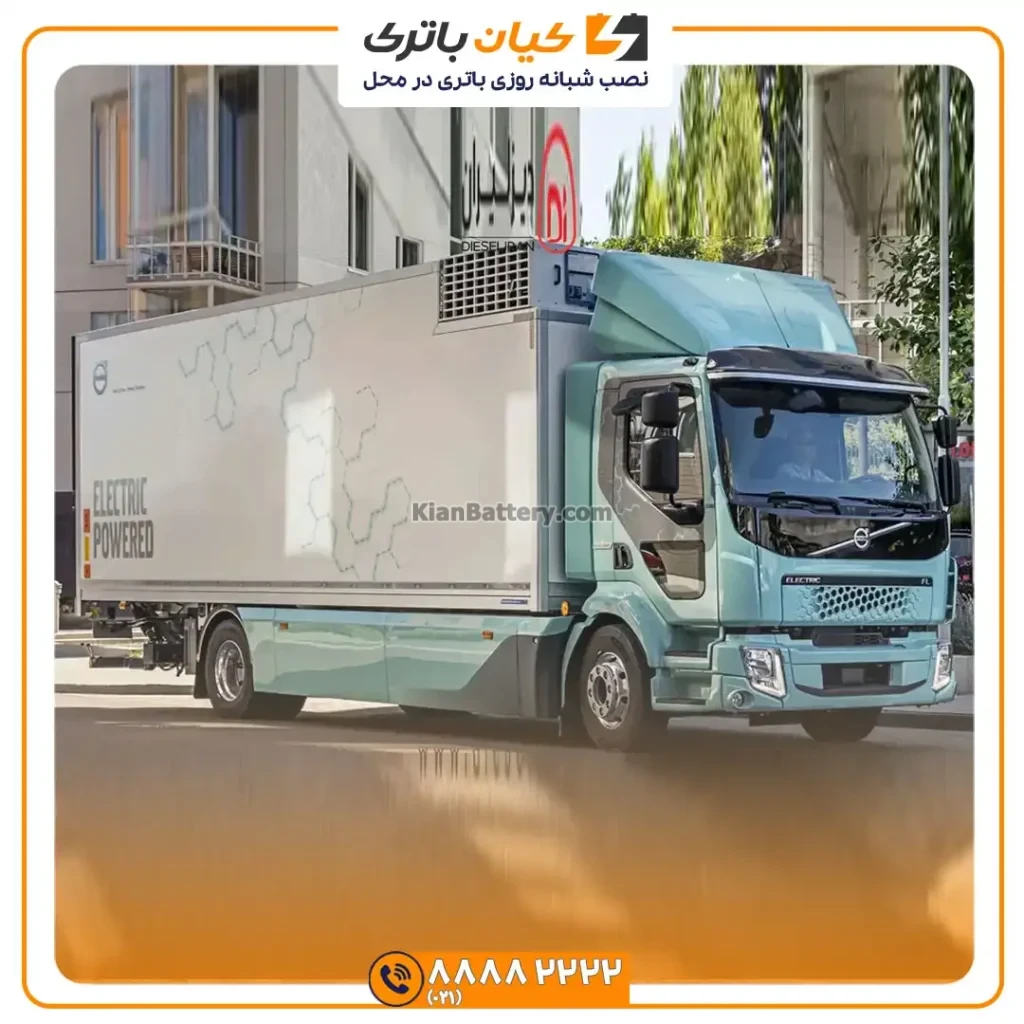 باتری کامیون برقی ولوو FE 17 برقی ولوو FE 4