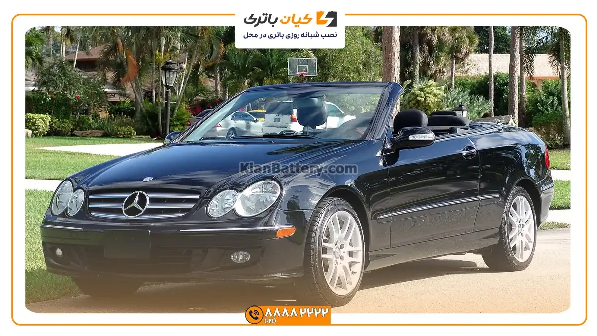 باتری مناسب خودروهای مرسدس بنز 107 Mercedes Benz CLK200