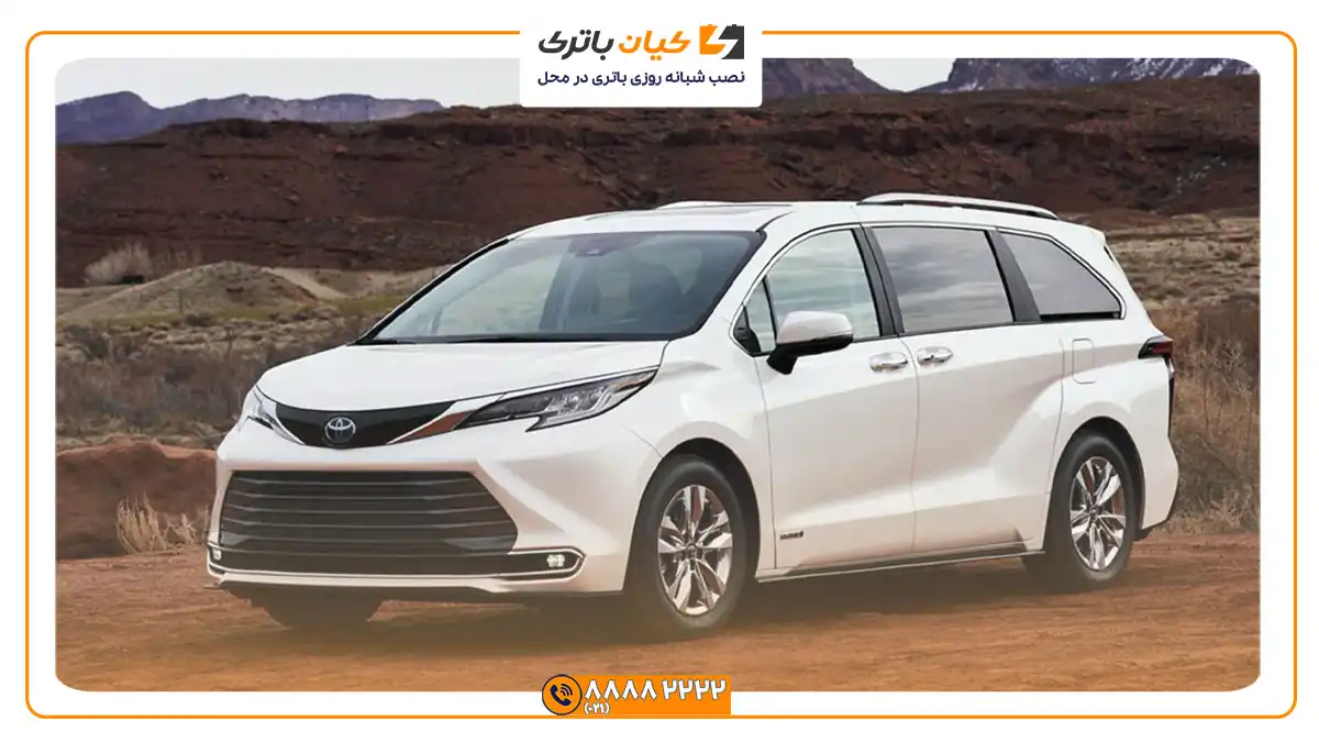 باتری مناسب خودروهای تویوتا 61 Toyota Sienna 1