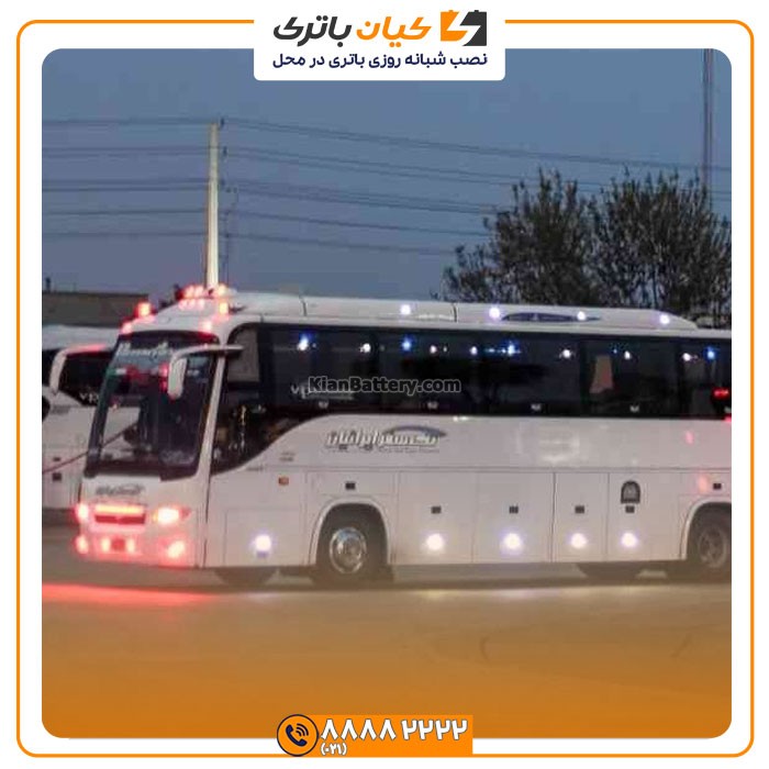 باتری اتوبوس بین شهری آذهایتکس 17 بین شهری آذیتکس 4