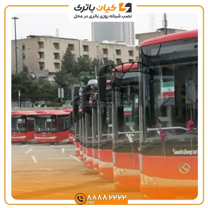 باتری اتوبوس دوکابین شهری 23 دوکابین شهری 4