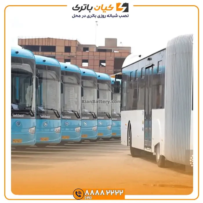 باتری اتوبوس دوکابین شهری 21 دوکابین شهری 6